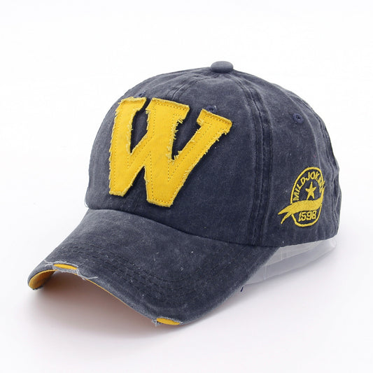 Baseball Letter Punched Cap