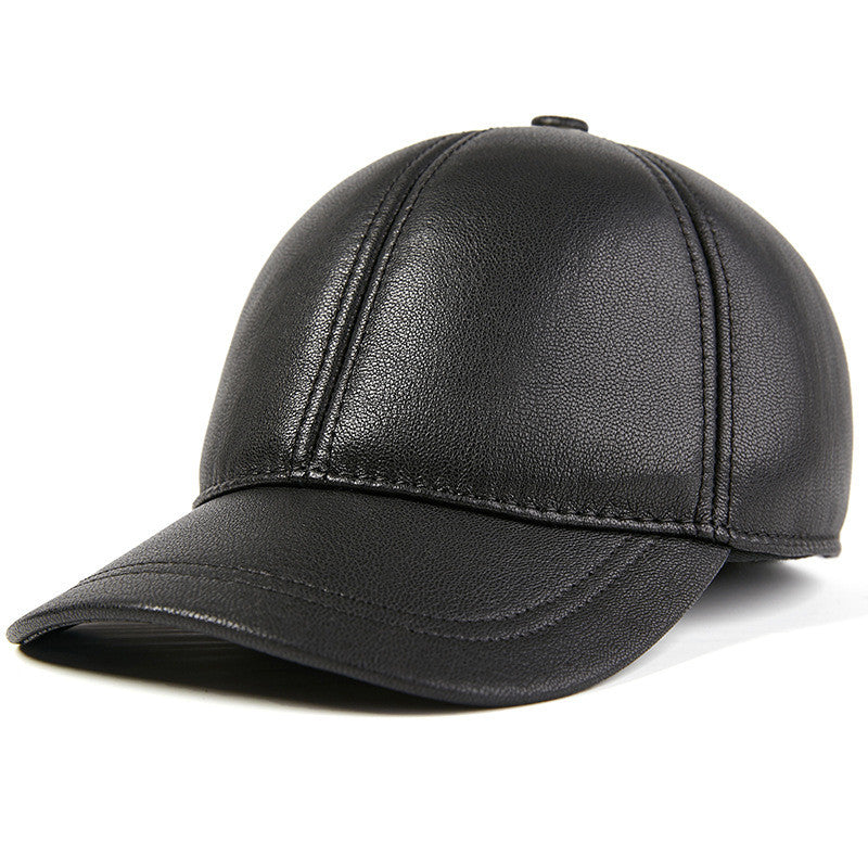 Goatskin baseball hat