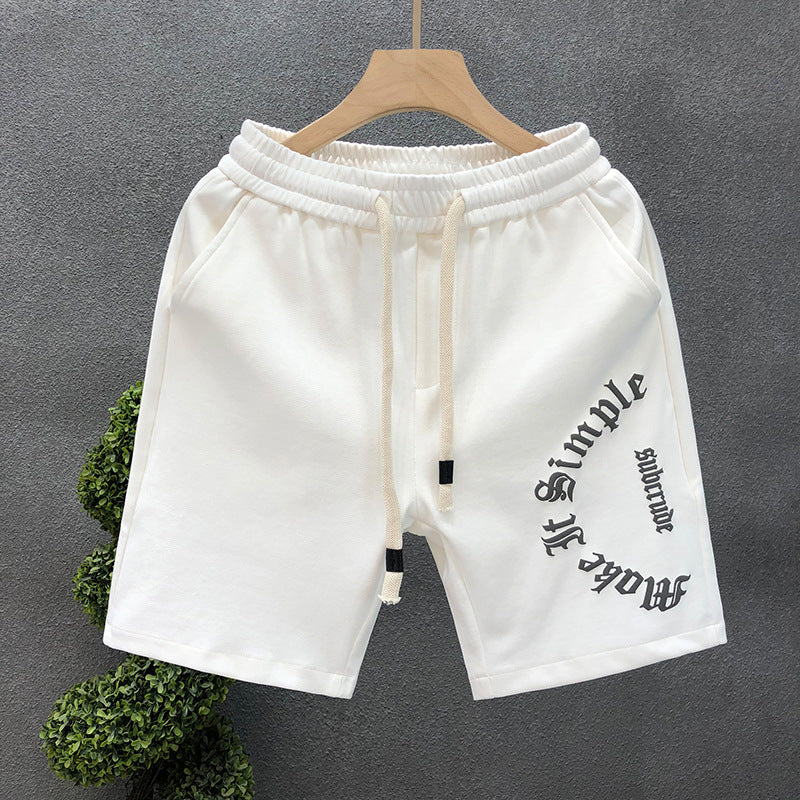 Printed Cropped Summer Sports Pants