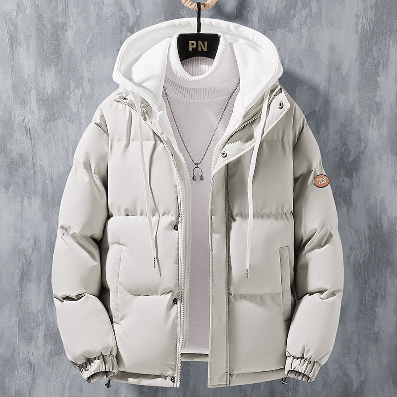 Men's Jacket Double Layered with Hoodie