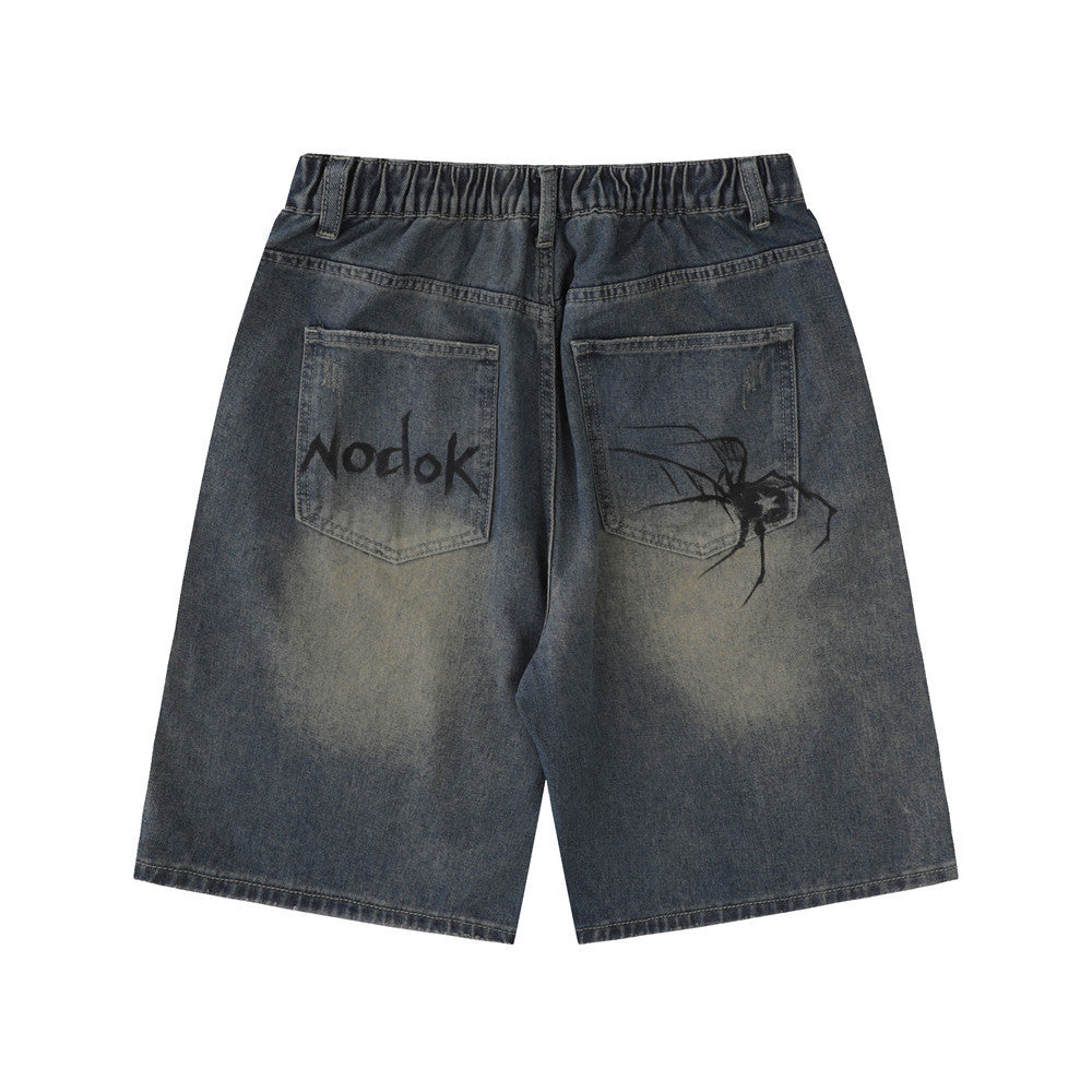 Men's Loose Casual Wash Shorts